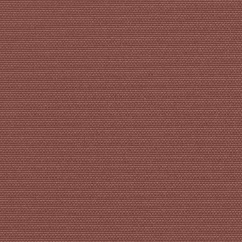 Seitenmarkise Ausziehbar Braun 100x600 cm