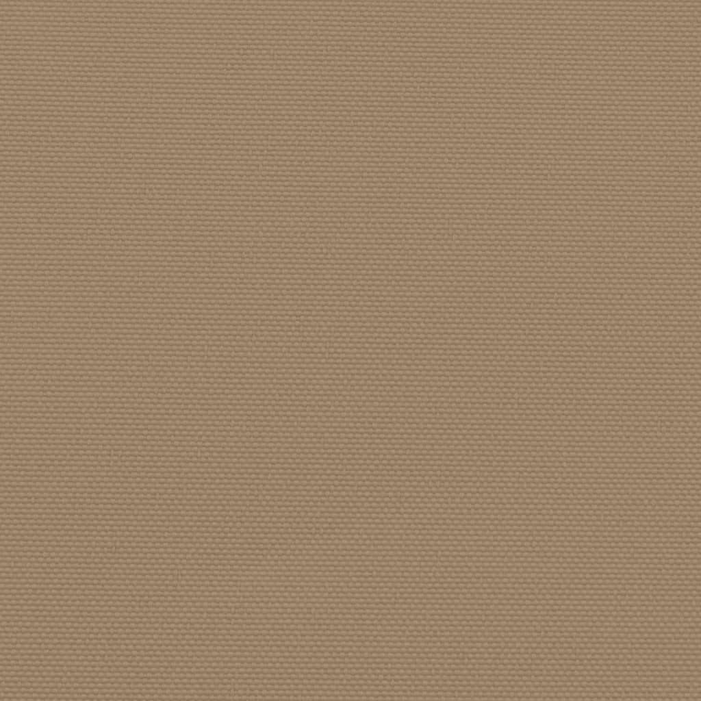 Seitenmarkise Ausziehbar Taupe 160x600 cm