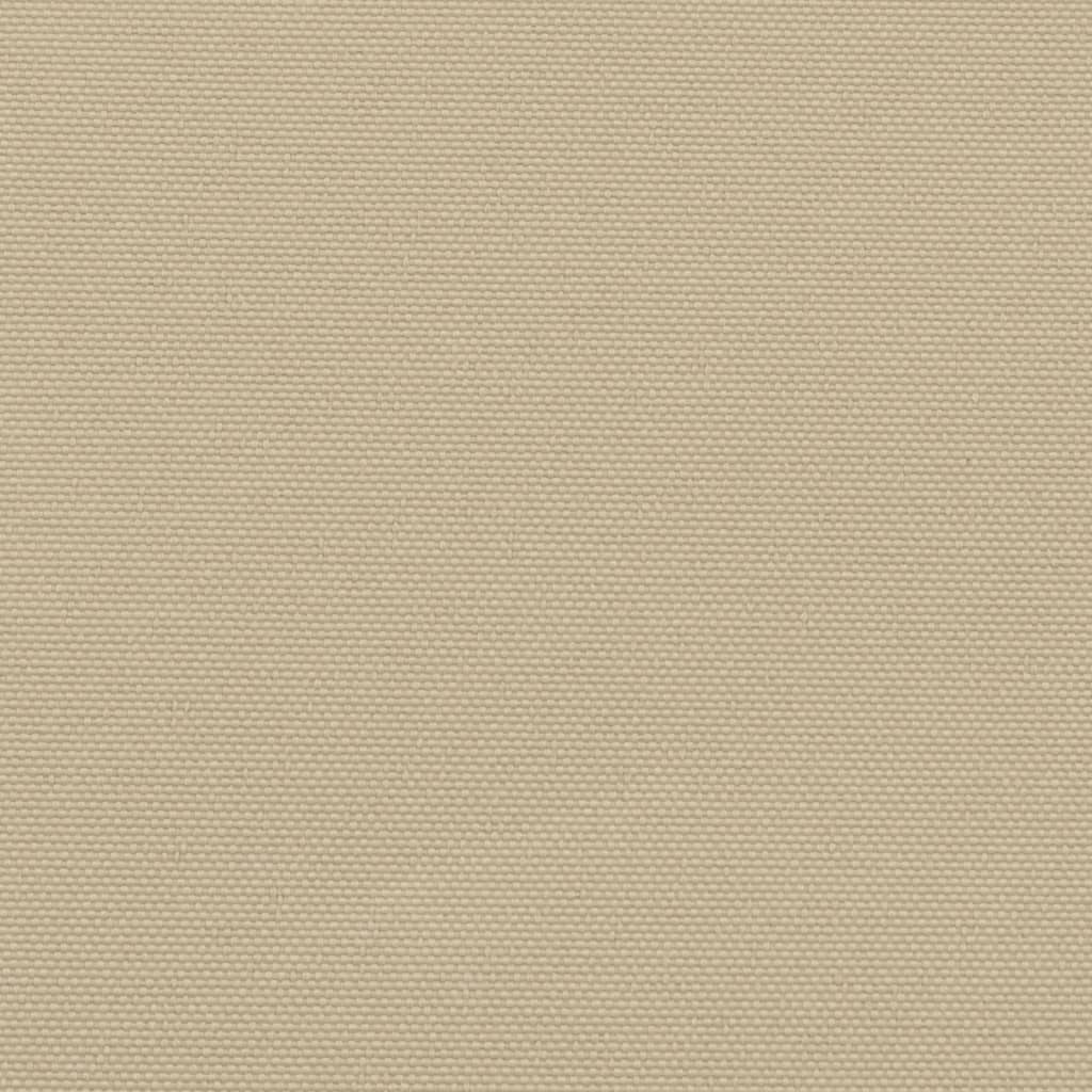Seitenmarkise Ausziehbar Beige 120x1000 cm