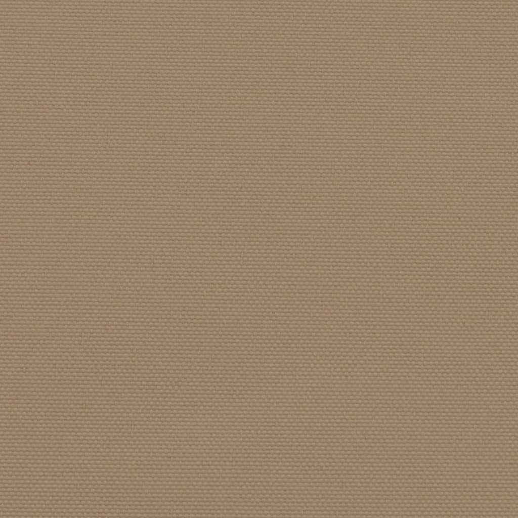 Seitenmarkise Ausziehbar Taupe 220x1000 cm