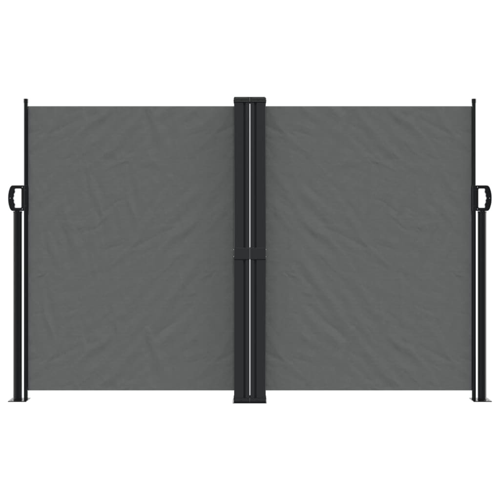 Side Awning Extendable Anthracite 160x1200 cm