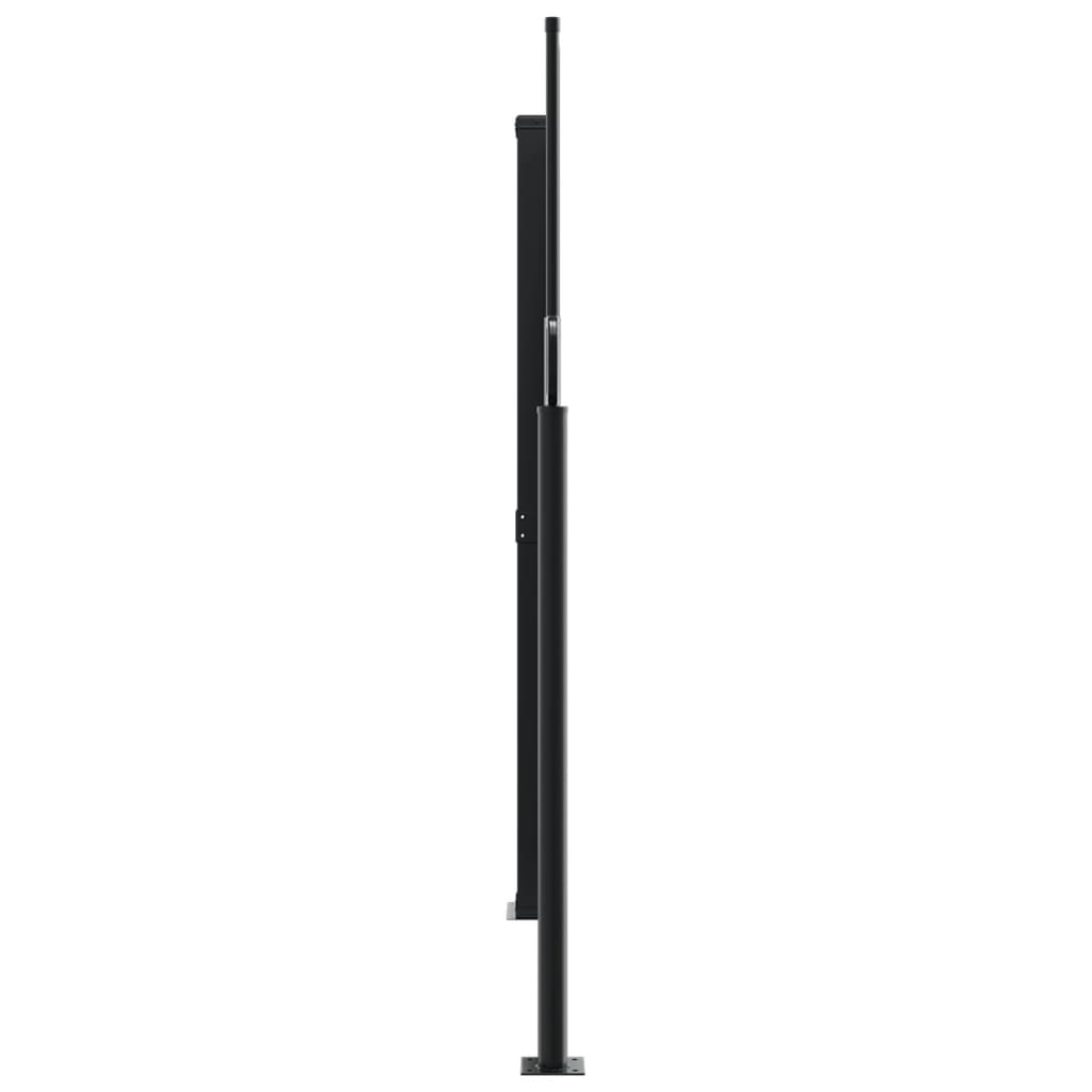 Side Awning Extendable Anthracite 160x1200 cm