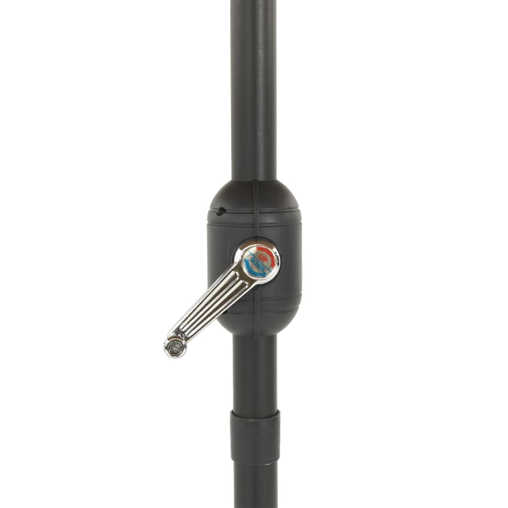 Parasol with steel pole blue 324x324x247 cm