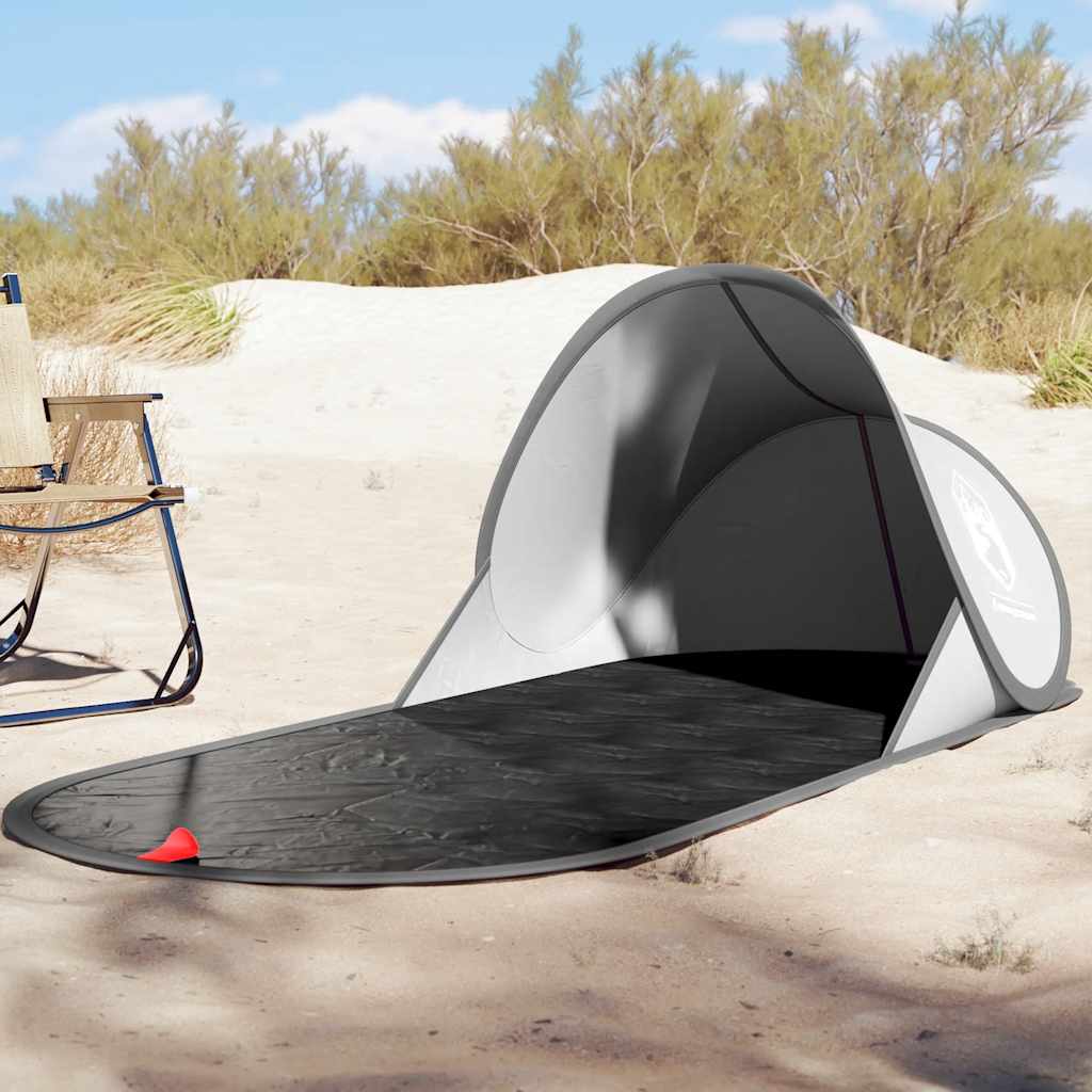 Beach Tent Gray Pop-Up Waterproof