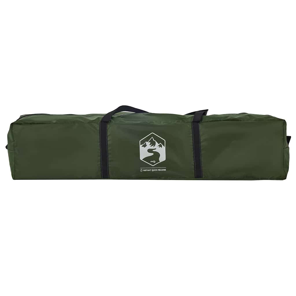 Dome Camping Tent 4 Persons Green Quick Release