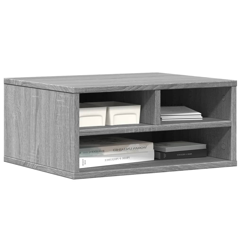 Druckerständer Grau Sonoma 49x40x22,5 cm Holzwerkstoff