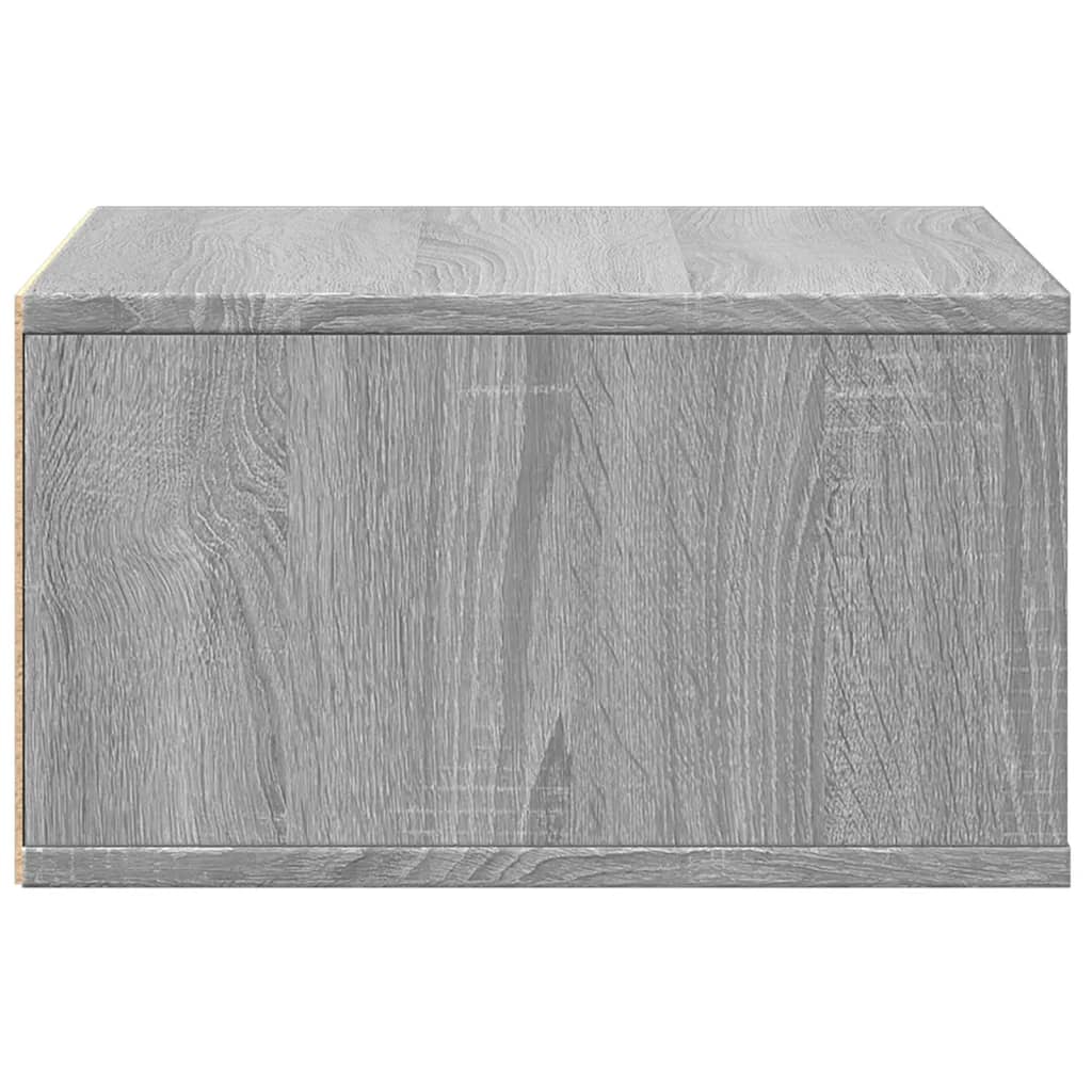 Druckerständer Grau Sonoma 49x40x22,5 cm Holzwerkstoff