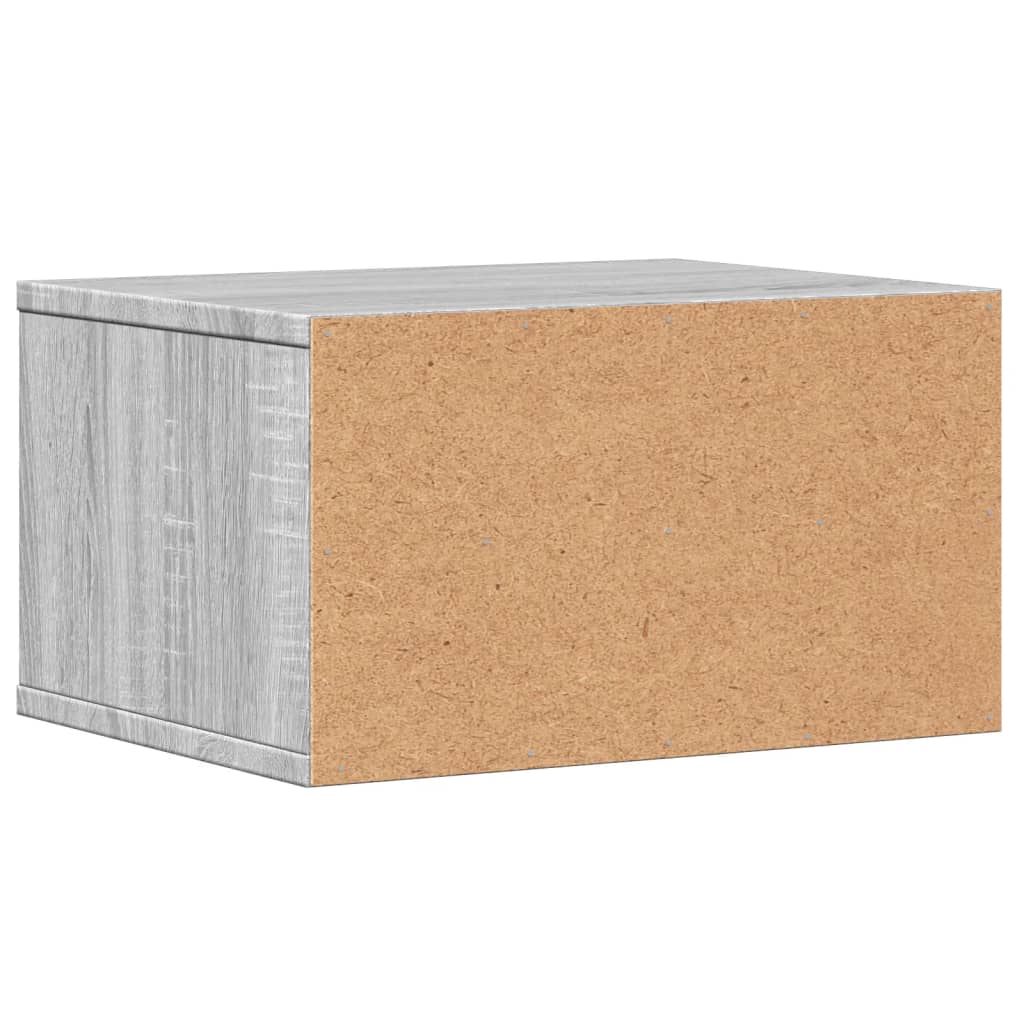 Druckerständer Grau Sonoma 40x32x22,5 cm Holzwerkstoff