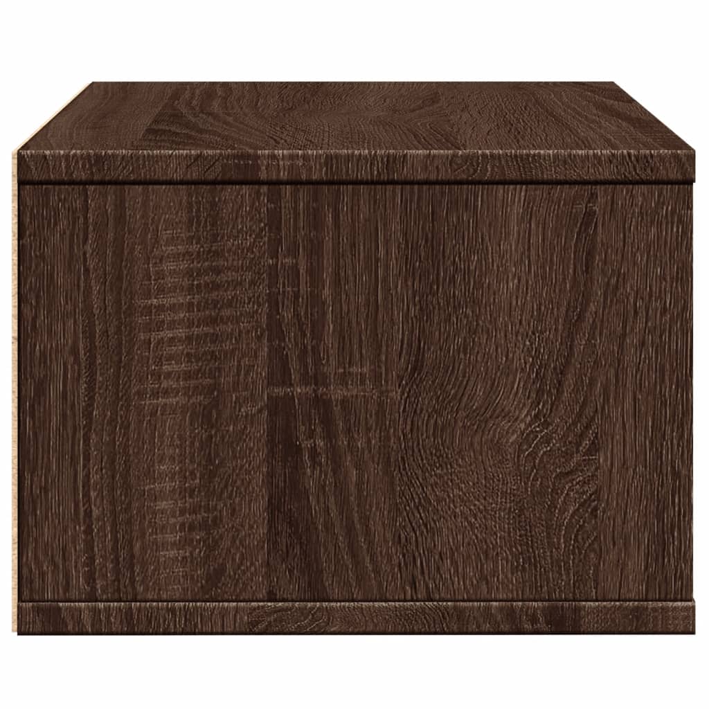 Druckerständer Braun Eichen-Optik 40x32x22,5 cm Holzwerkstoff