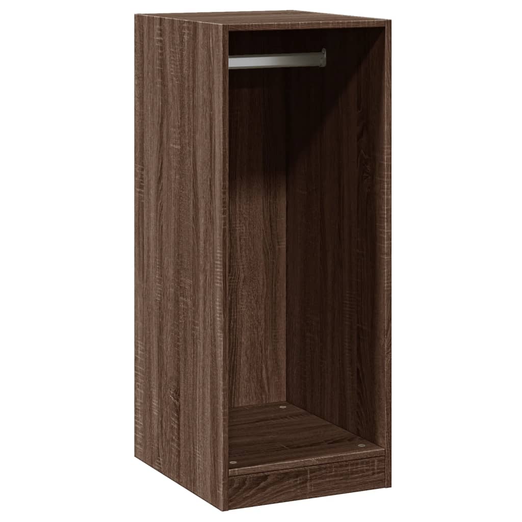 Wardrobe Brown Oak Look 48x41x102 cm Wood Material