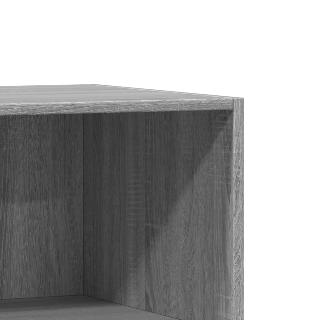 Wardrobe Grey Sonoma 77x48x102 cm Wood Material