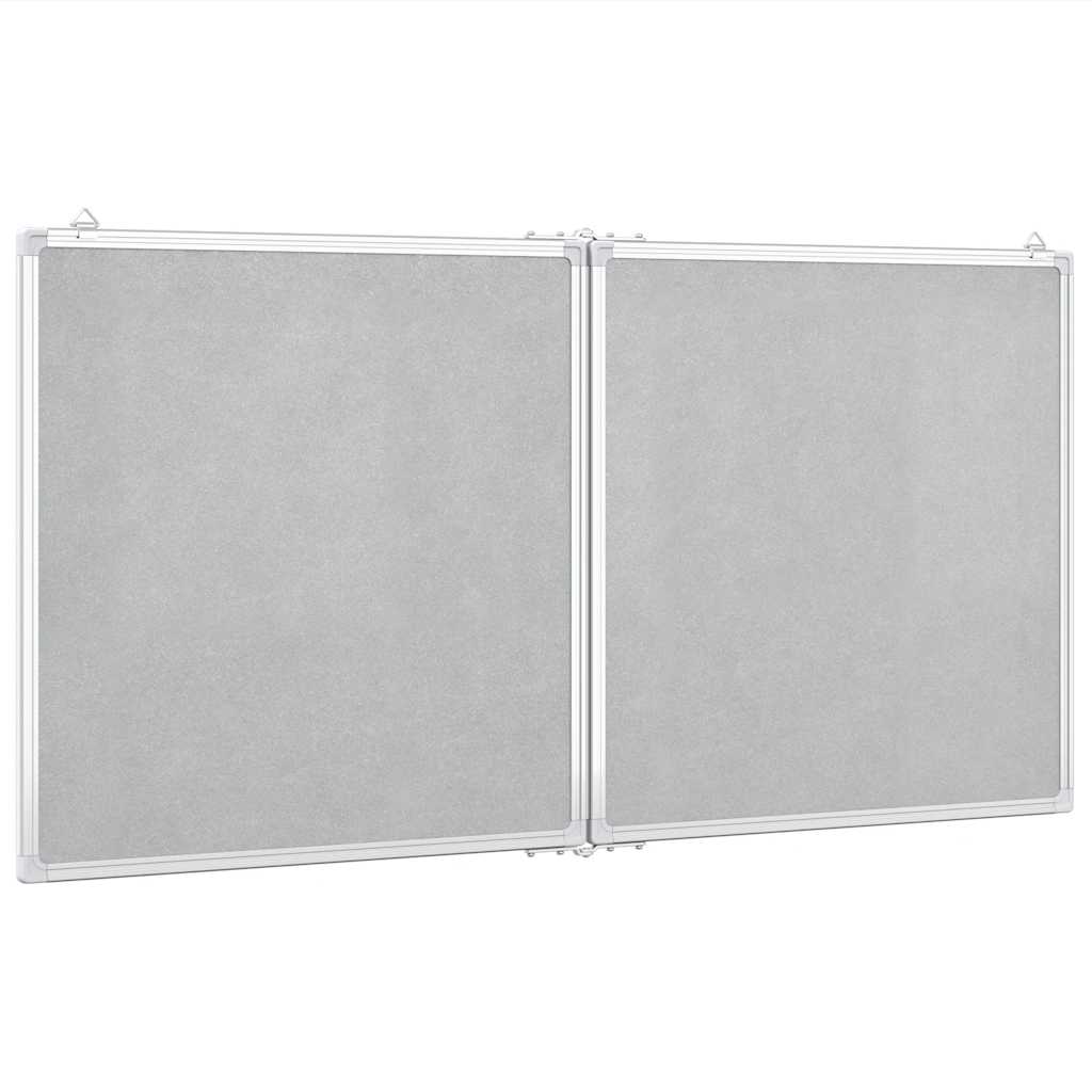 Magnetisches Whiteboard 120x60x1,7 cm Aluminium