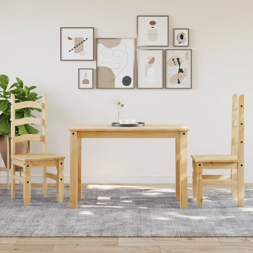Dining chairs 2 pcs. Corona 42x47x107 cm solid pine wood