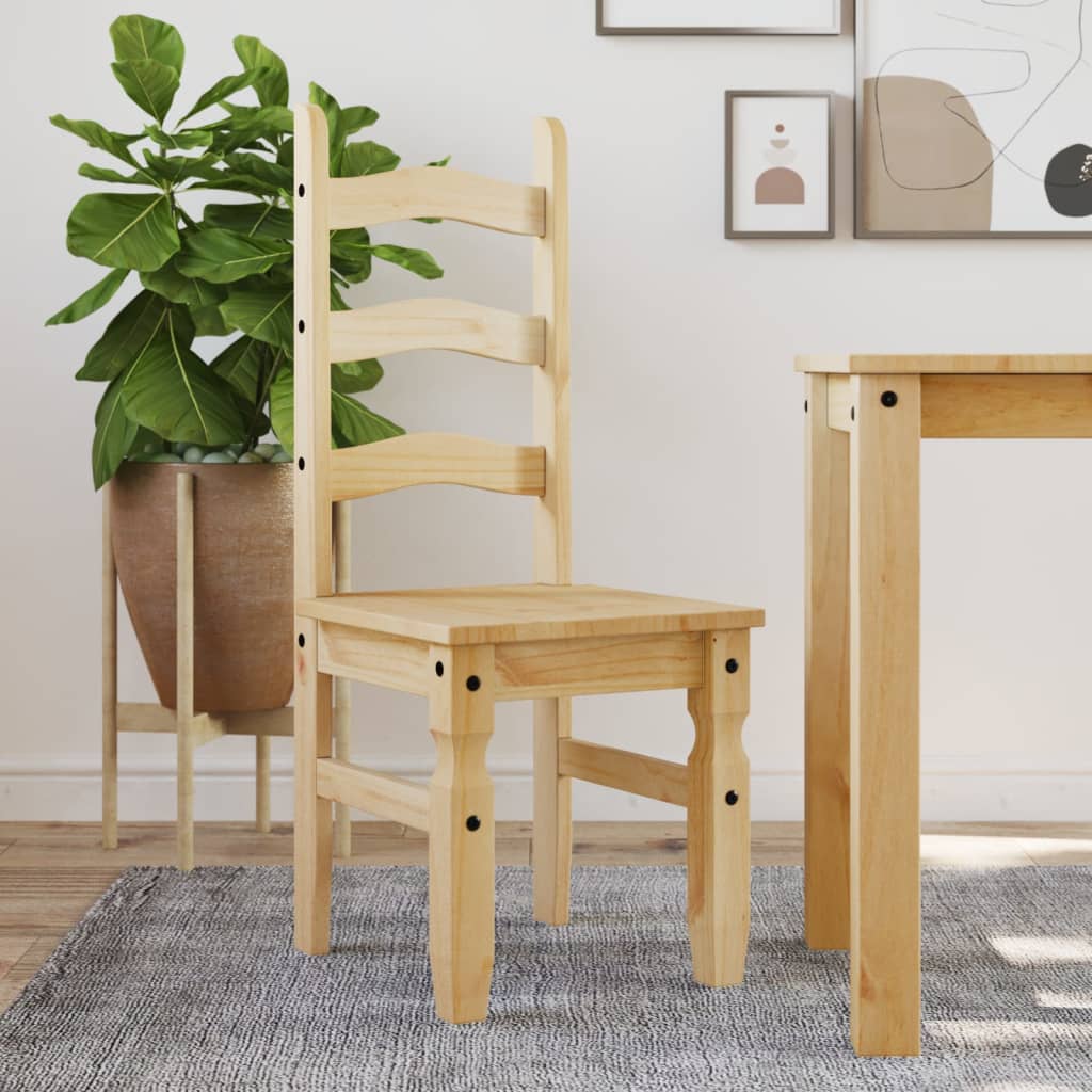 Dining chairs 2 pcs. Corona 42x47x107 cm solid pine wood