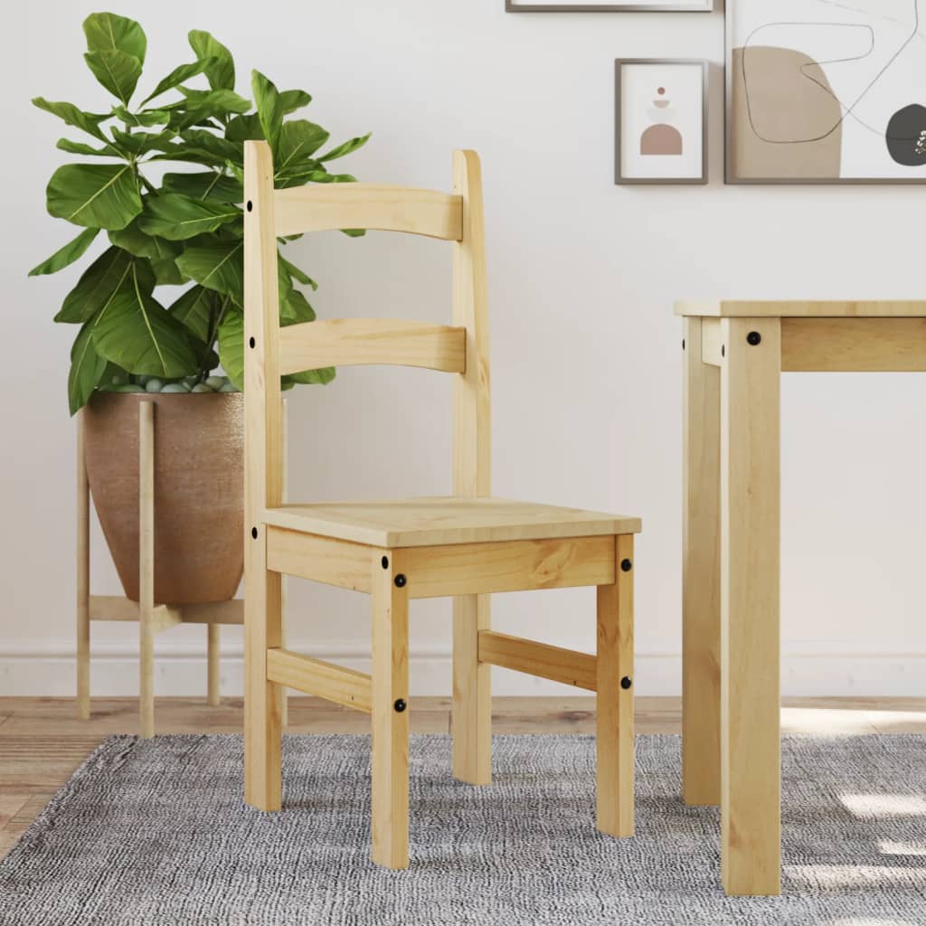 Dining chairs 2 pcs. 40x46x99 cm solid pine wood