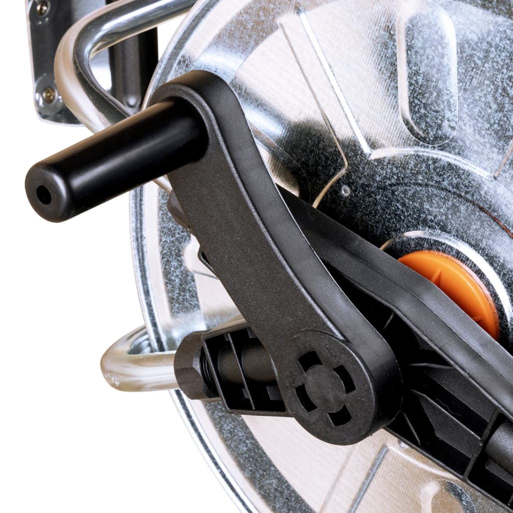Hose reel wall mounting for 50m 1/2" or 35m 3/4" hose