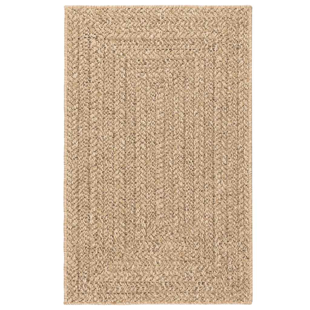 Carpet ZIZUR 240x340 cm jute look indoor and outdoor