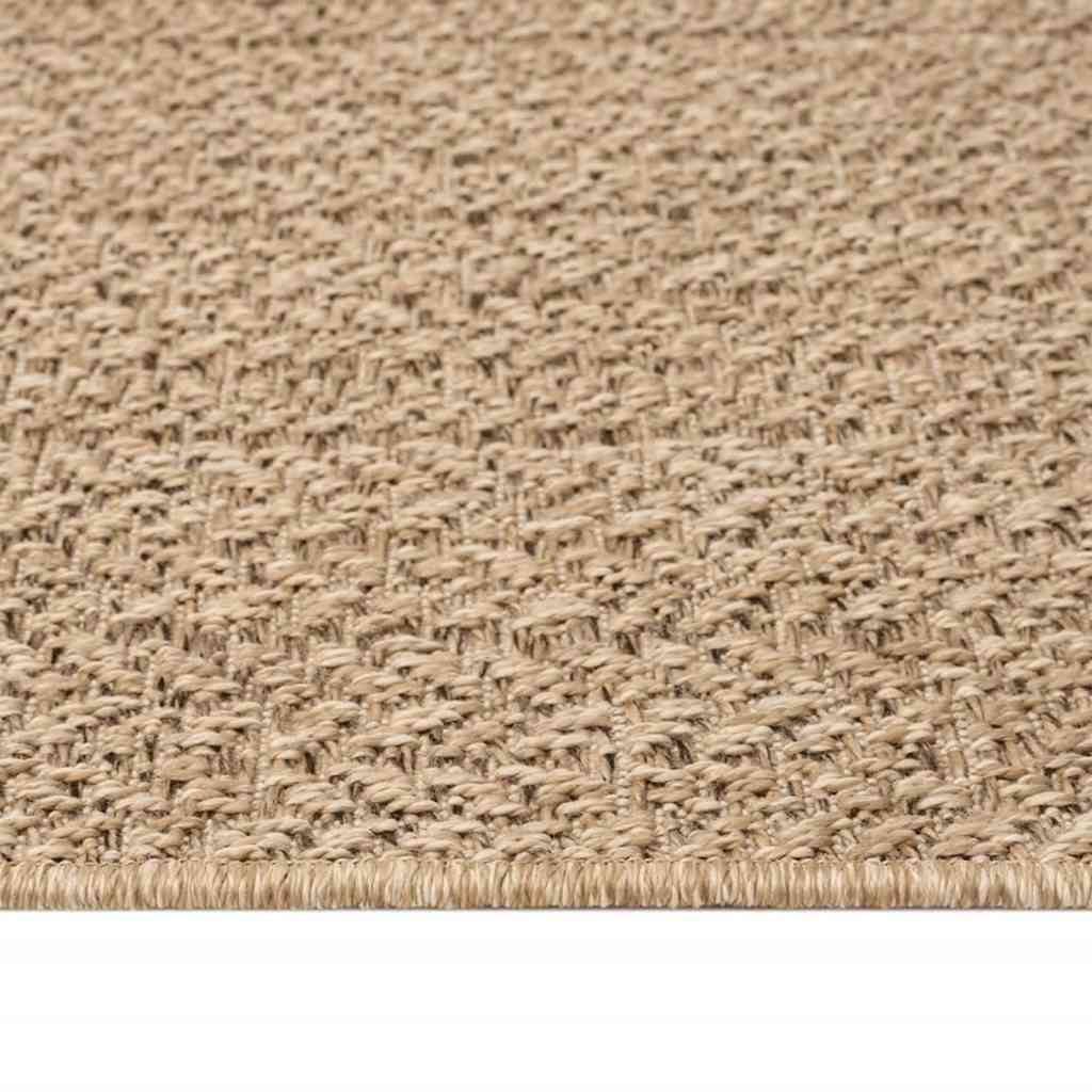 Carpet ZIZUR 240x340 cm jute look indoor and outdoor