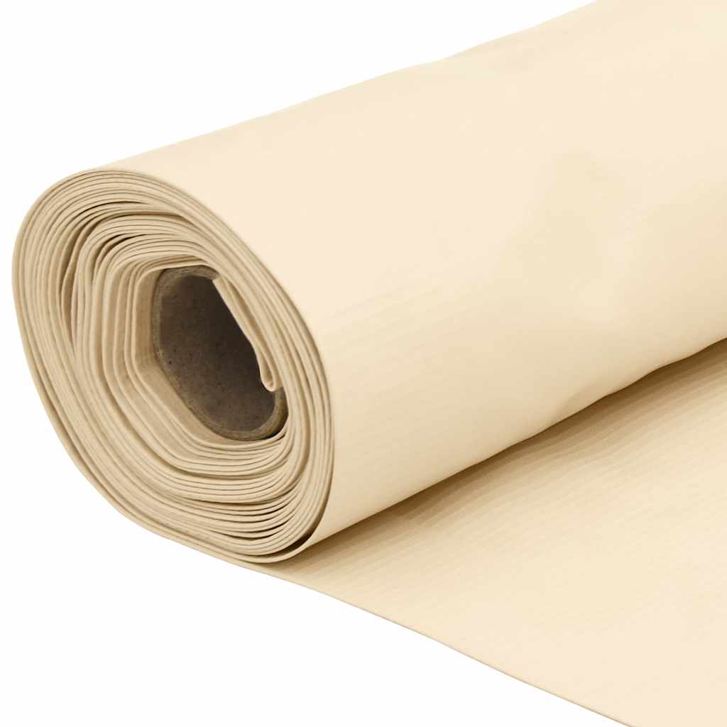 Balkon-Sichtschutz Creme 400x75 cm PVC