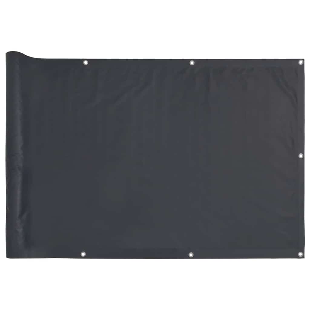 Balkon-Sichtschutz Anthrazit 1000x90 cm PVC