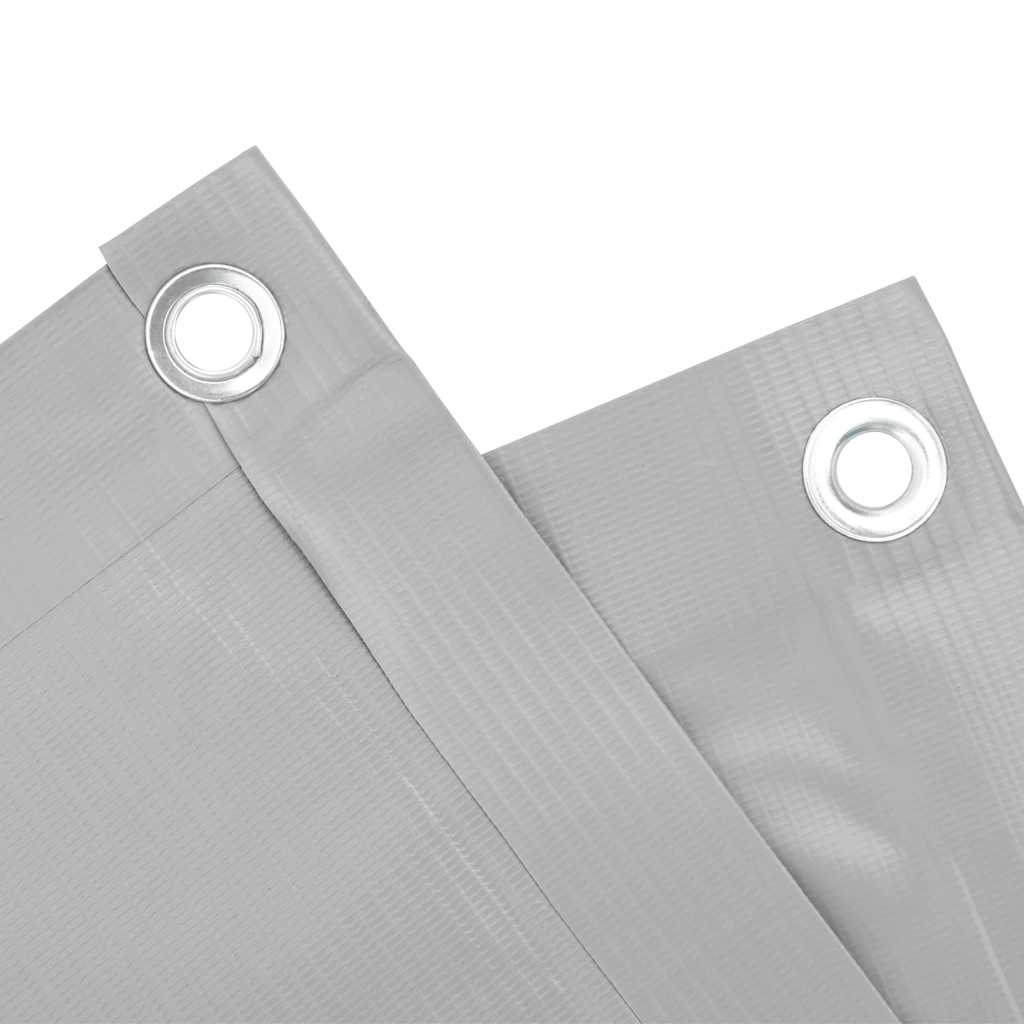 Balkon-Sichtschutz Grau 300x120 cm PVC