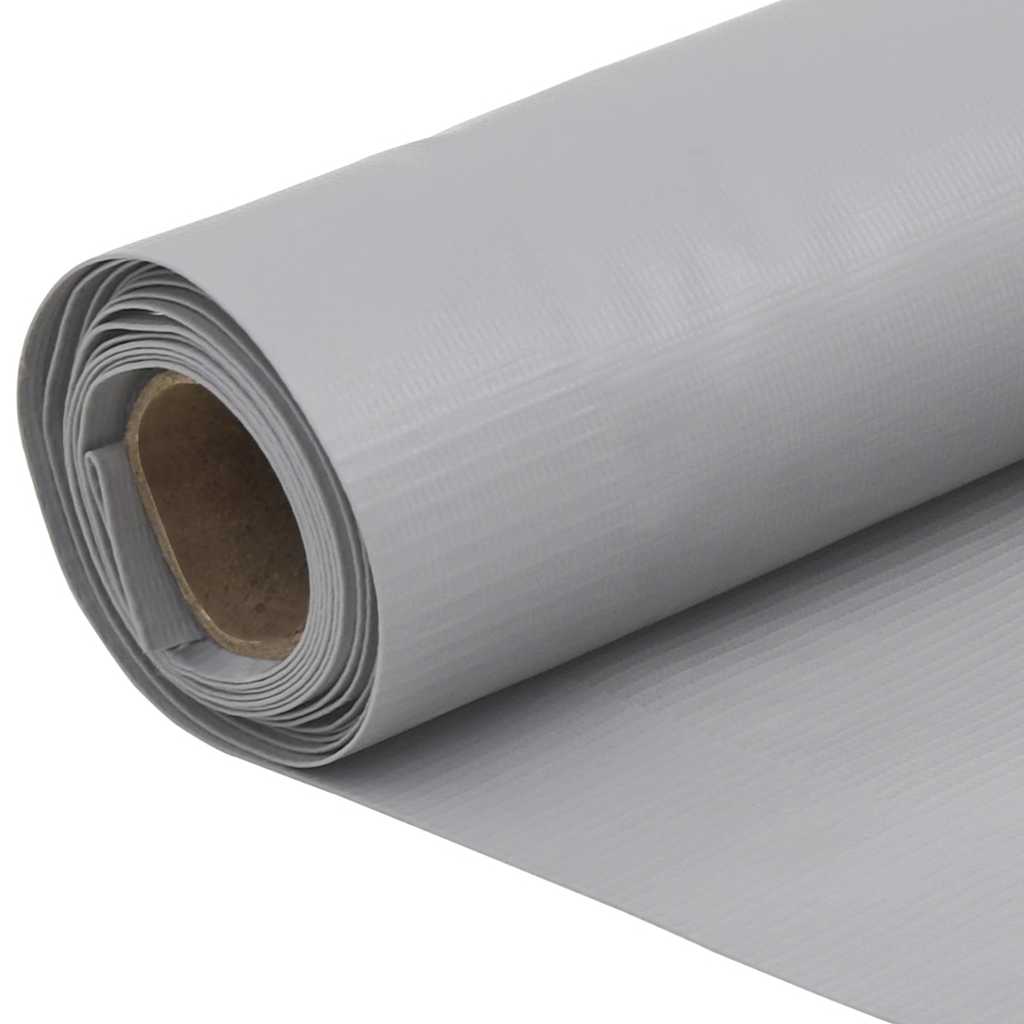 Balkon-Sichtschutz Grau 300x120 cm PVC