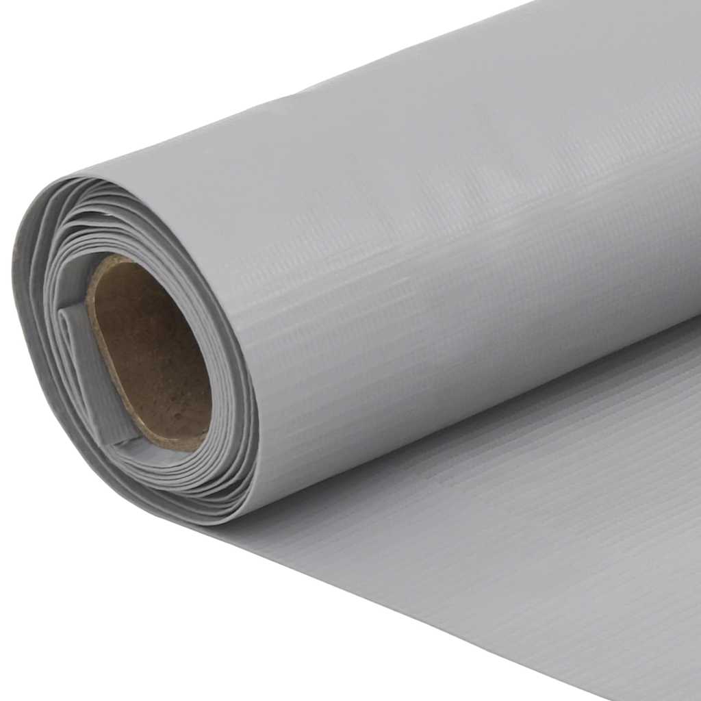 Balkon-Sichtschutz Grau 500x120 cm PVC