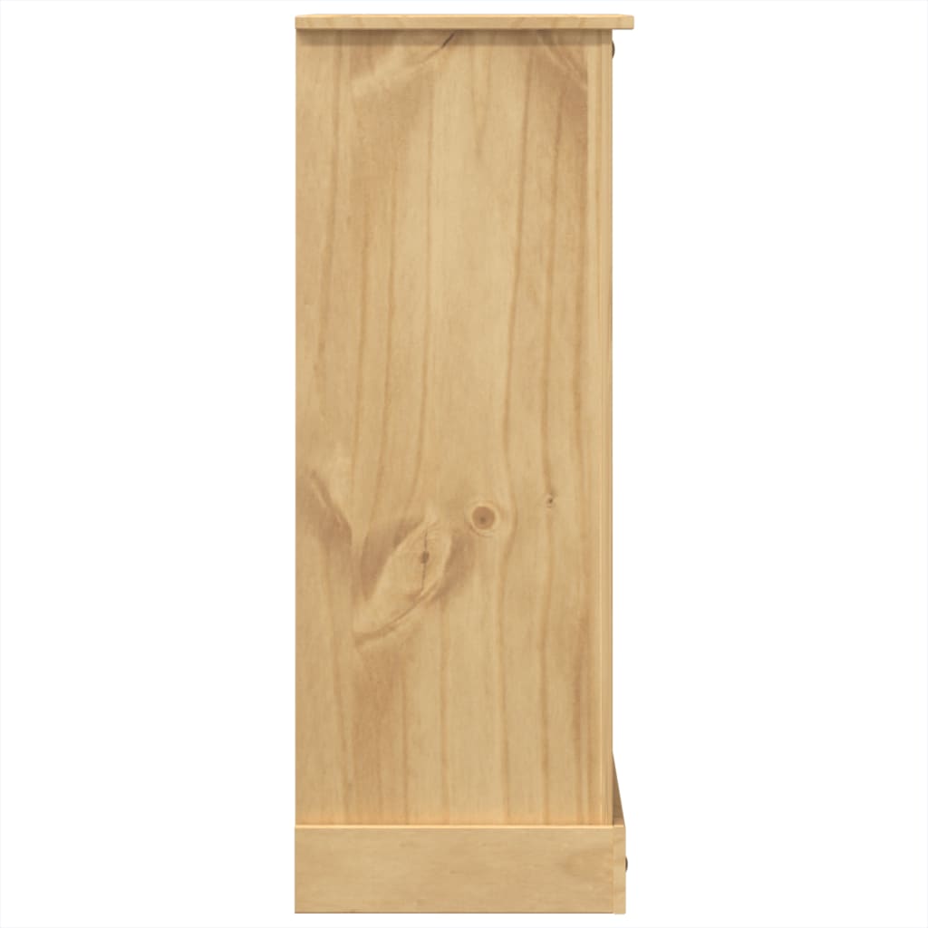 Chest of Drawers Corona 80x43x114 cm Solid Pine