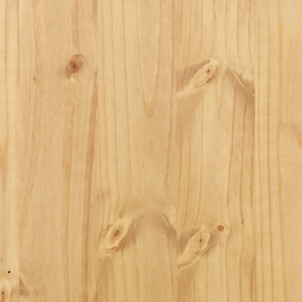 Chest of Drawers Corona 80x43x114 cm Solid Pine