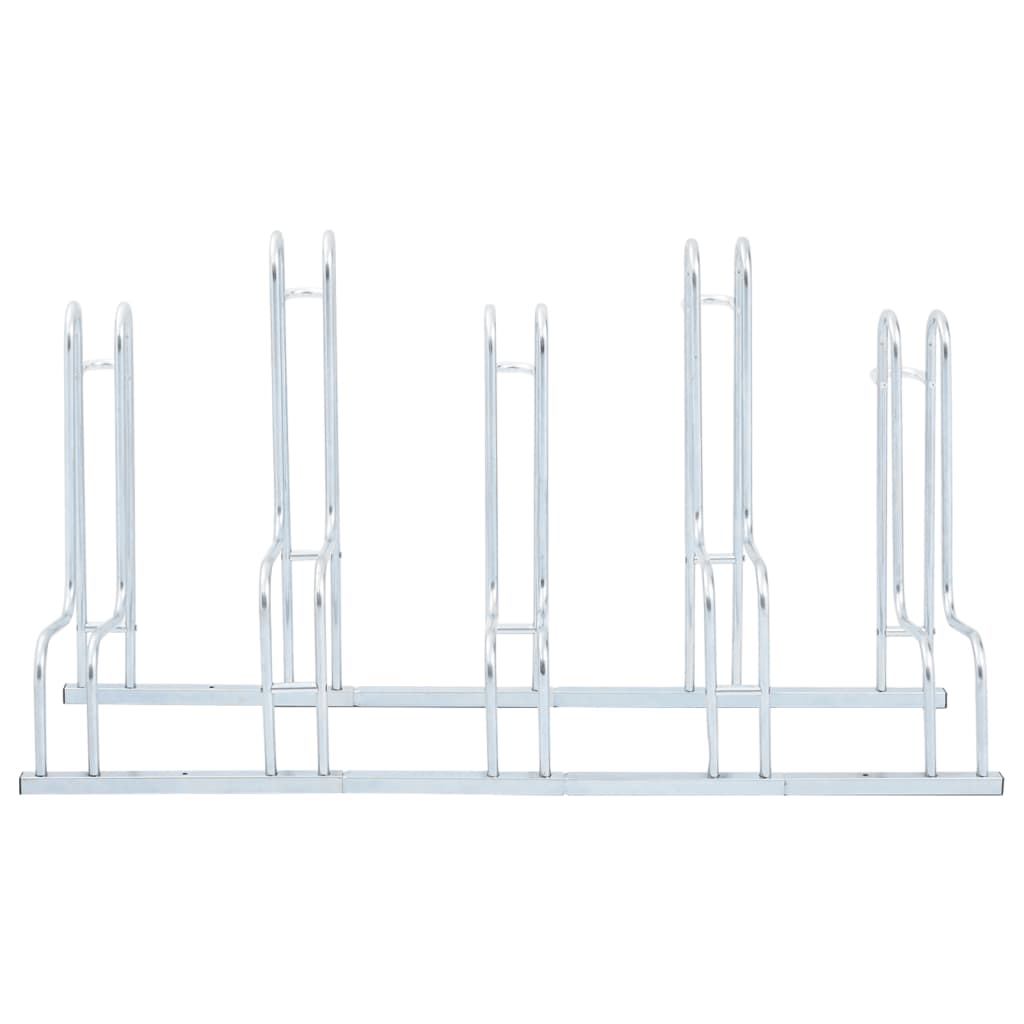 Bicycle stand for 5 bikes Freestanding Galvanized steel