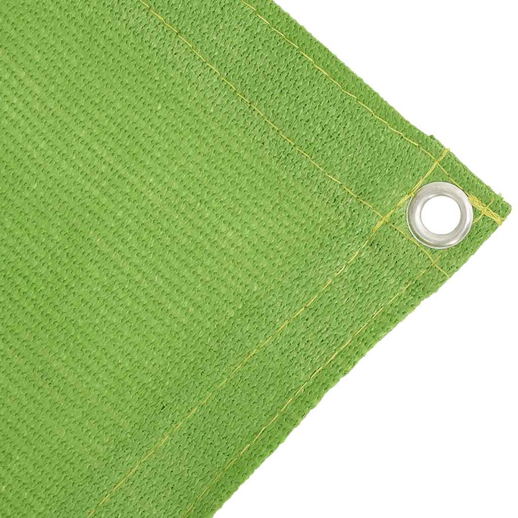 Tent carpet light green 250x250 cm HDPE