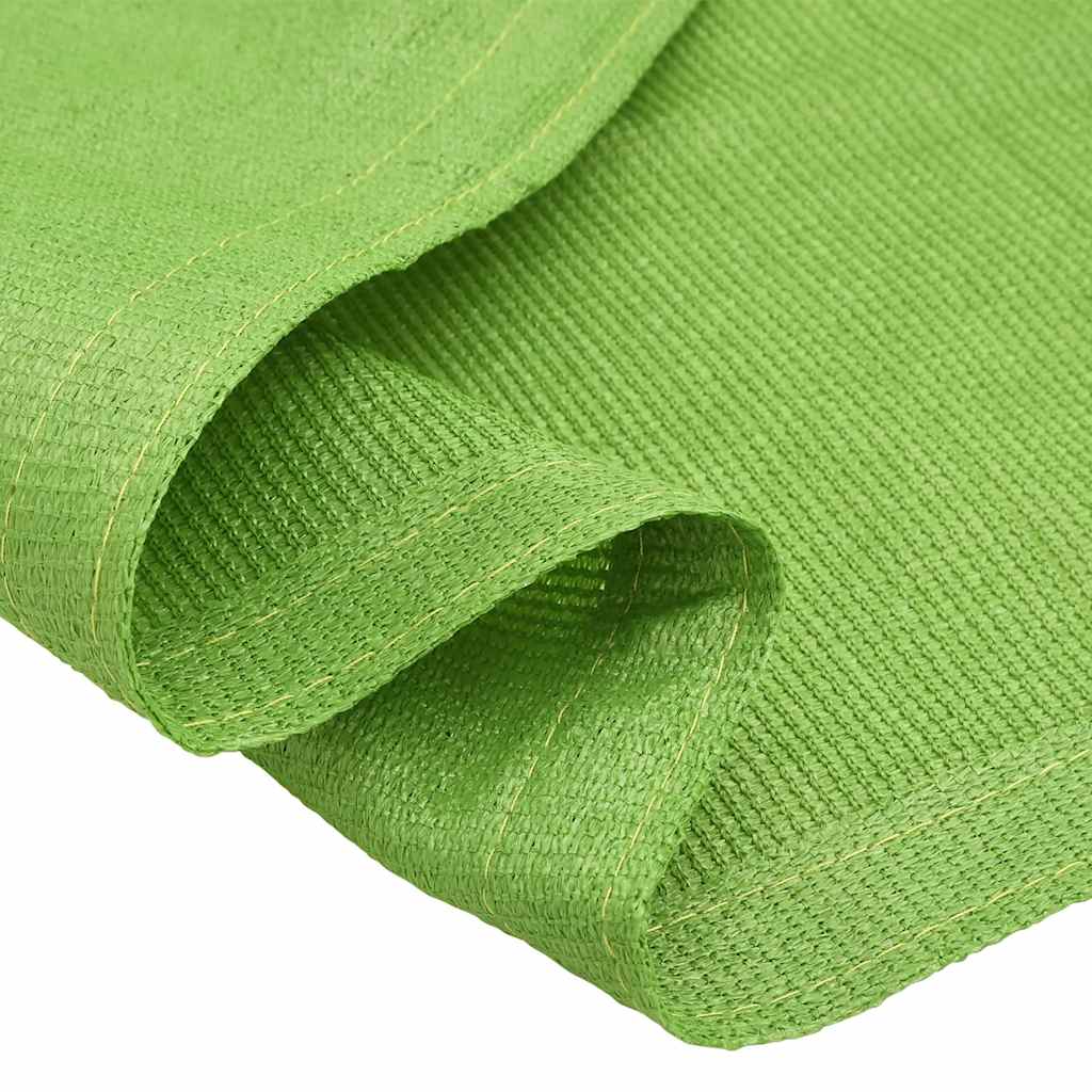 Tent carpet light green 250x250 cm HDPE