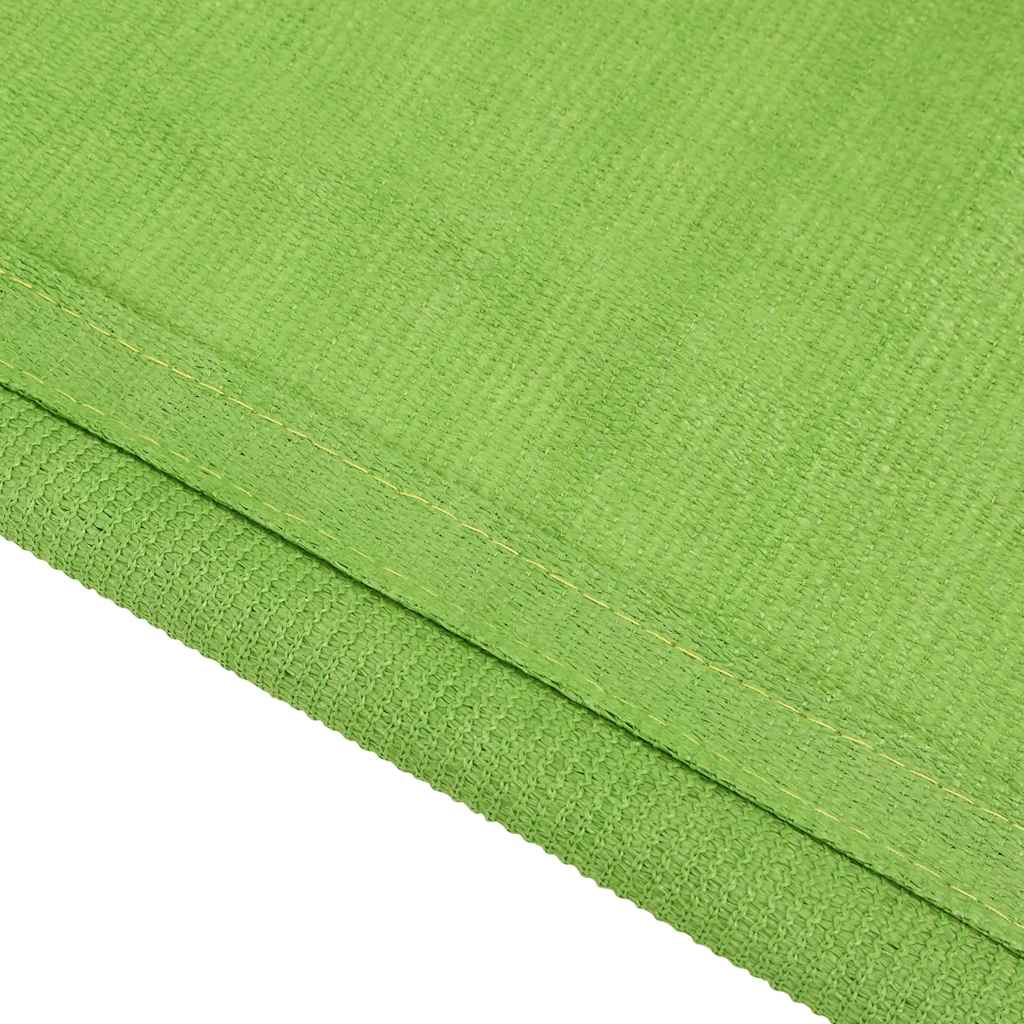 Tent carpet light green 300x400 cm HDPE