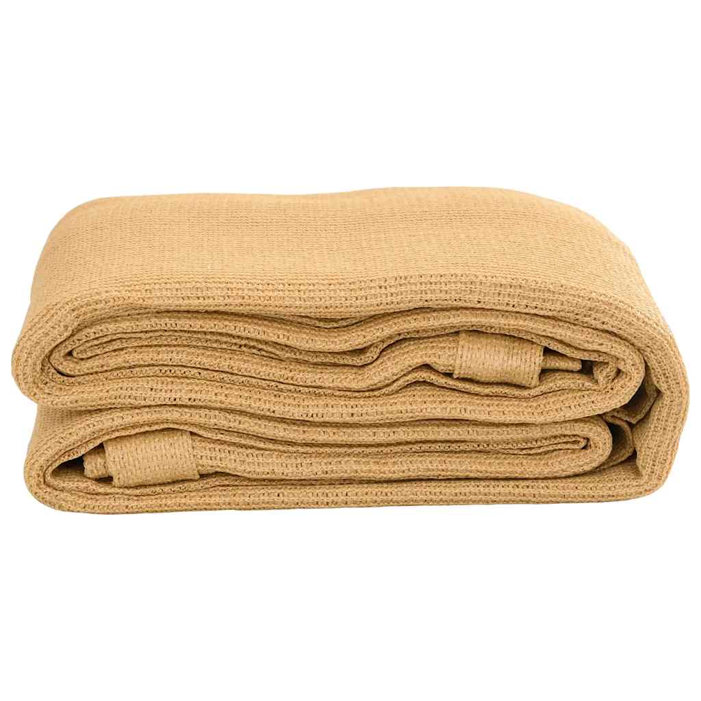 Tent carpet sand color 250x200 cm HDPE