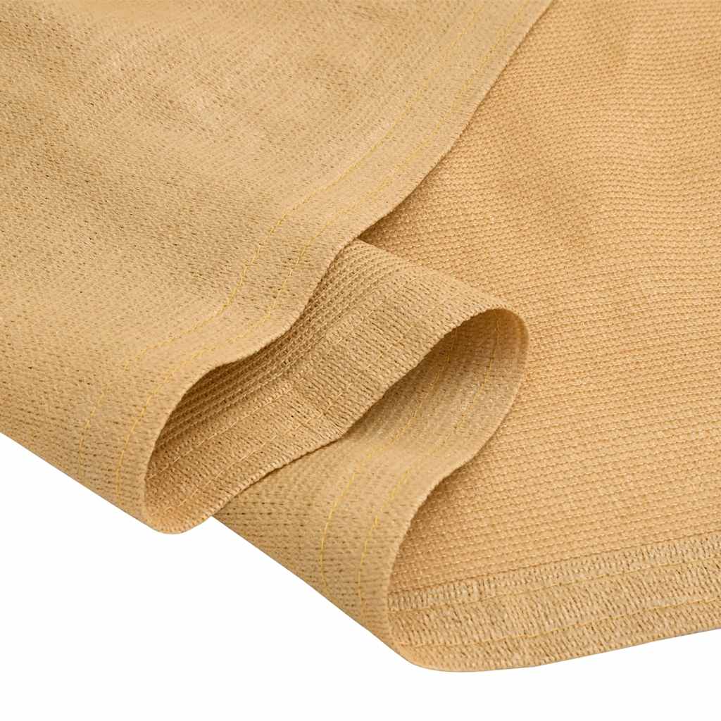 Tent carpet sand color 250x500 cm HDPE