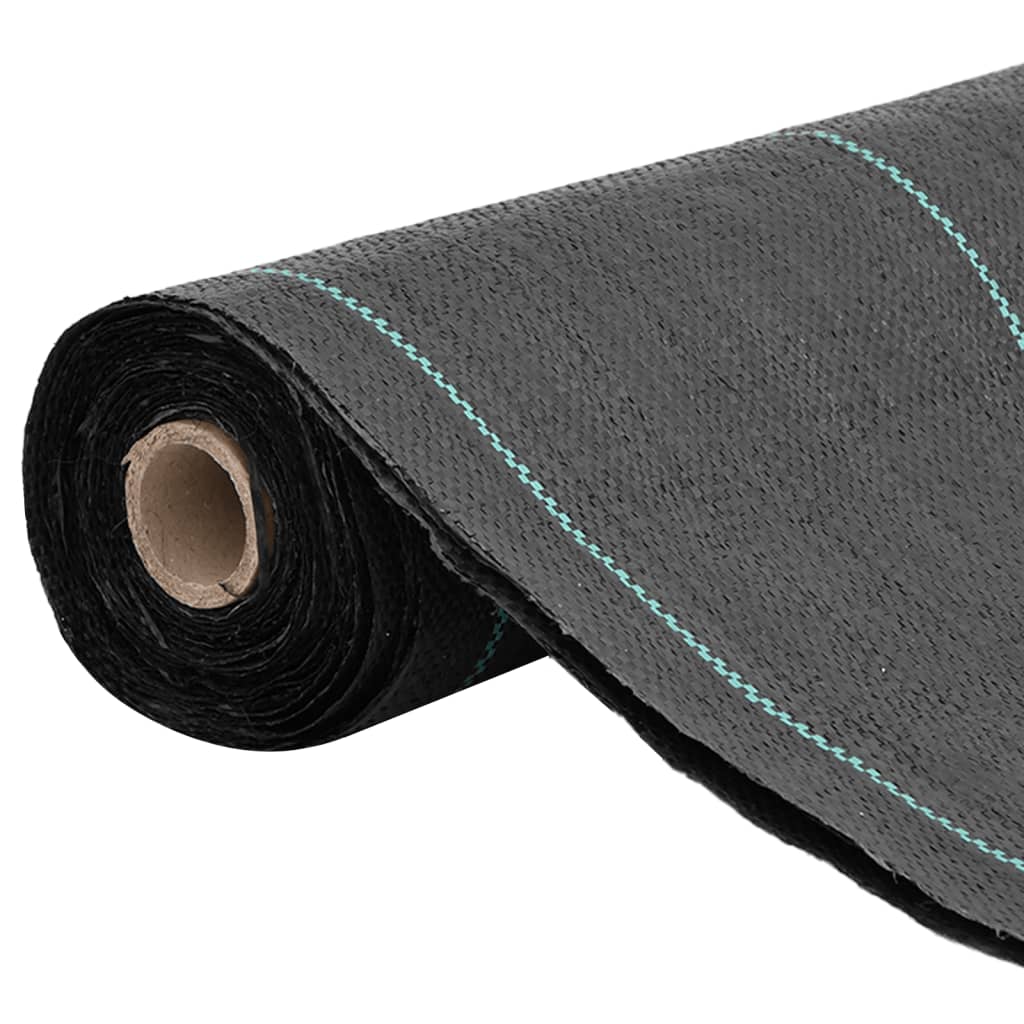 Weed Control Fleece Black 1.5x25 m PP