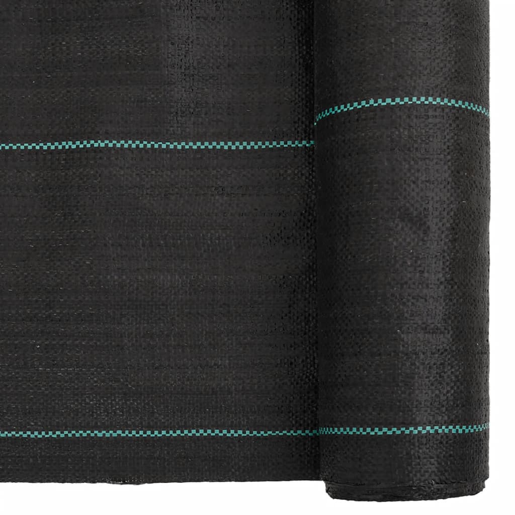 Weed Control Fleece Black 1.5x25 m PP