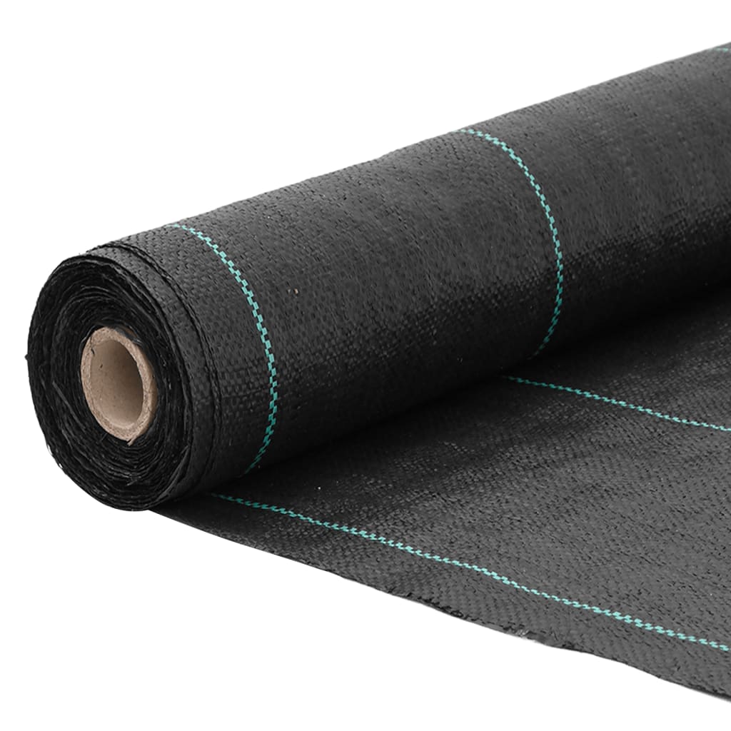 Weed Control Fleece Black 1.5x50 m PP
