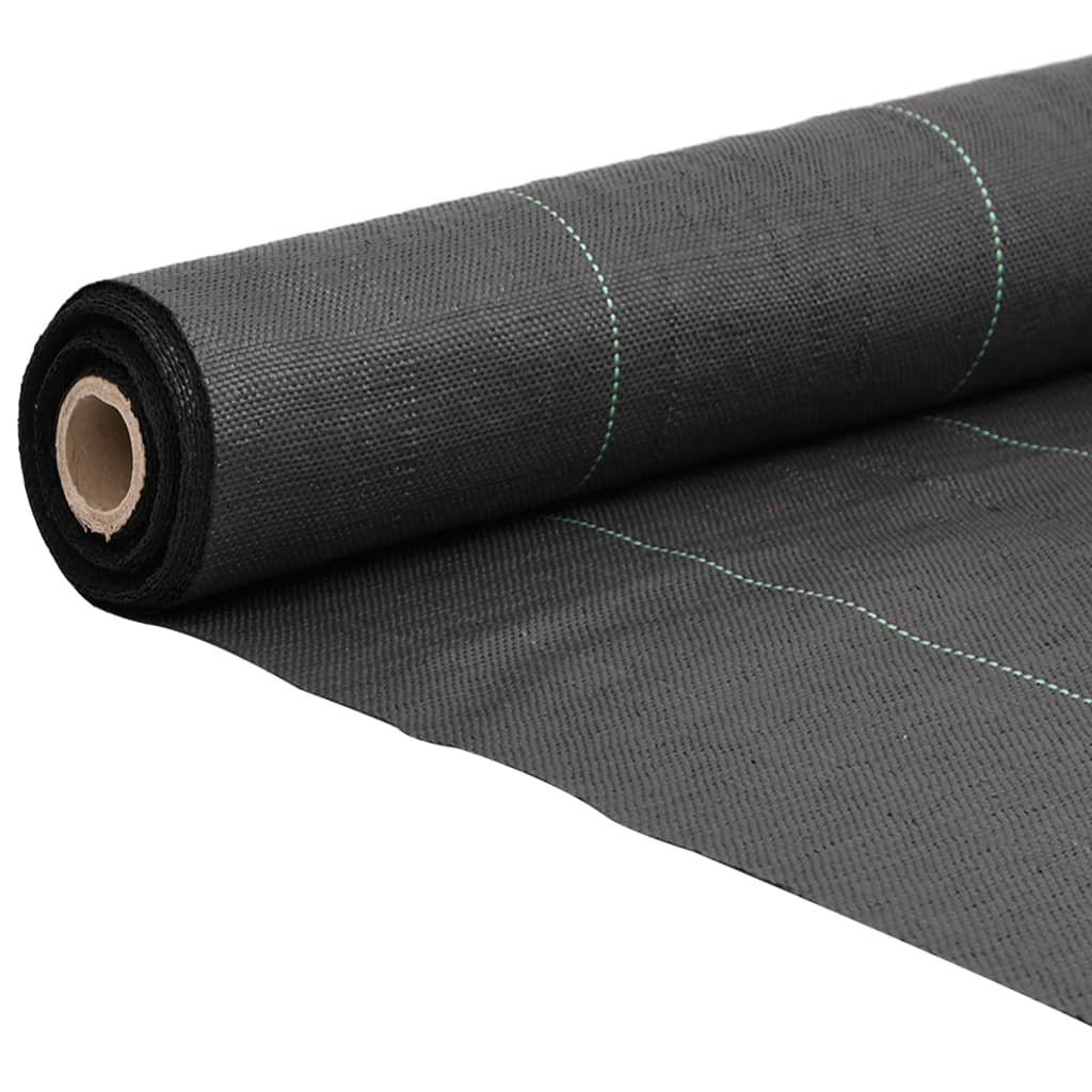 Weed Control Fleece Black 0.5x100 m PP