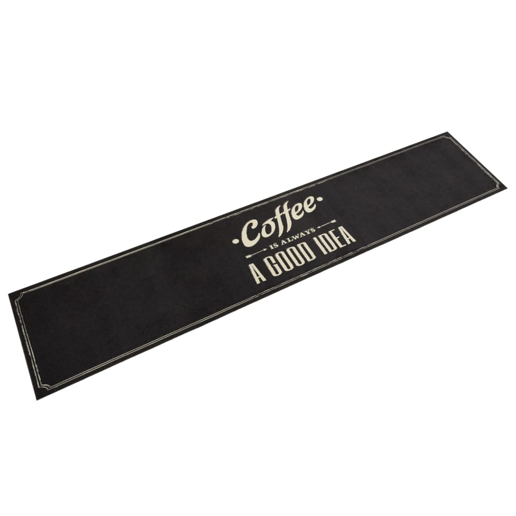Kitchen Rug Washable Coffee 60x300 cm Velvet