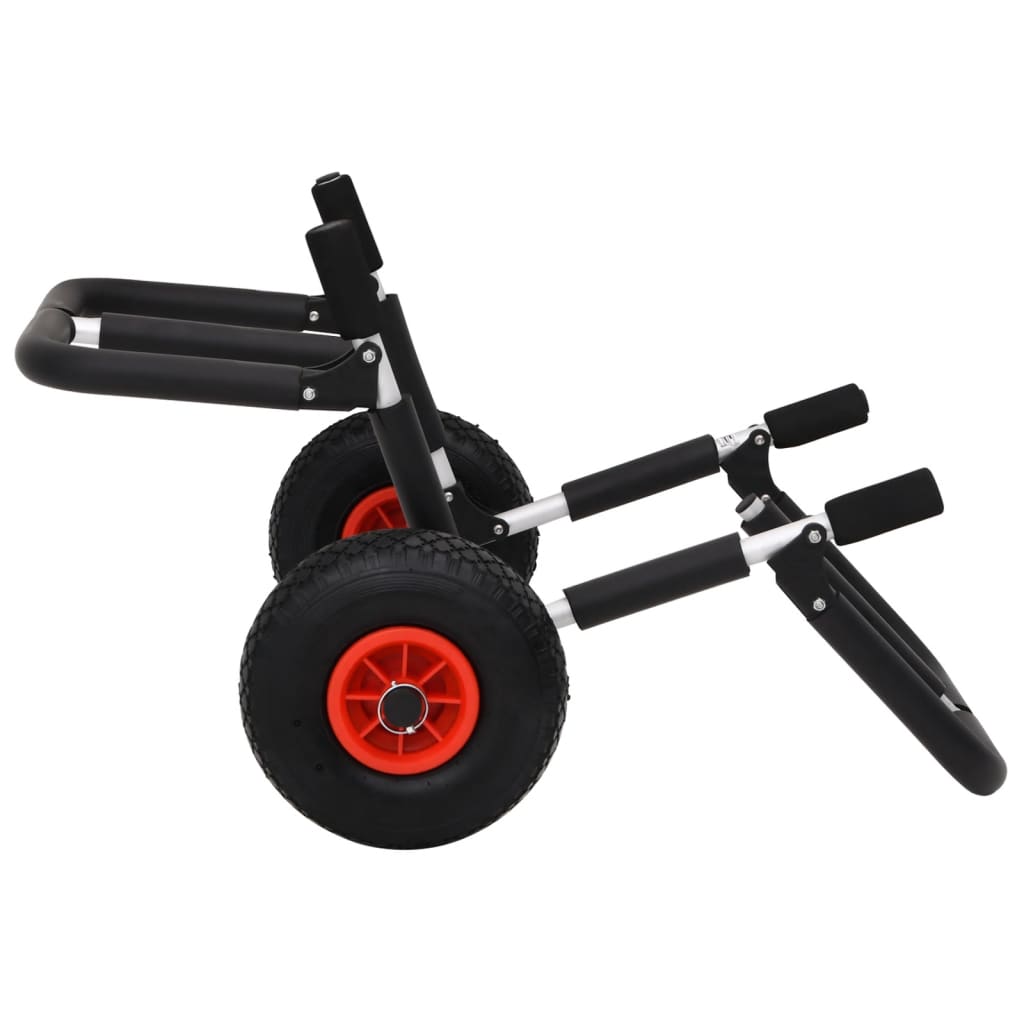 SUP Trolley für 2 Surfbretter Klappbar 90 kg Aluminium