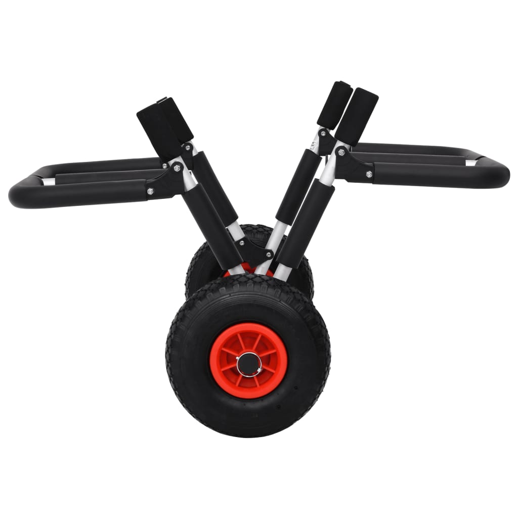 SUP Trolley für 2 Surfbretter Klappbar 90 kg Aluminium