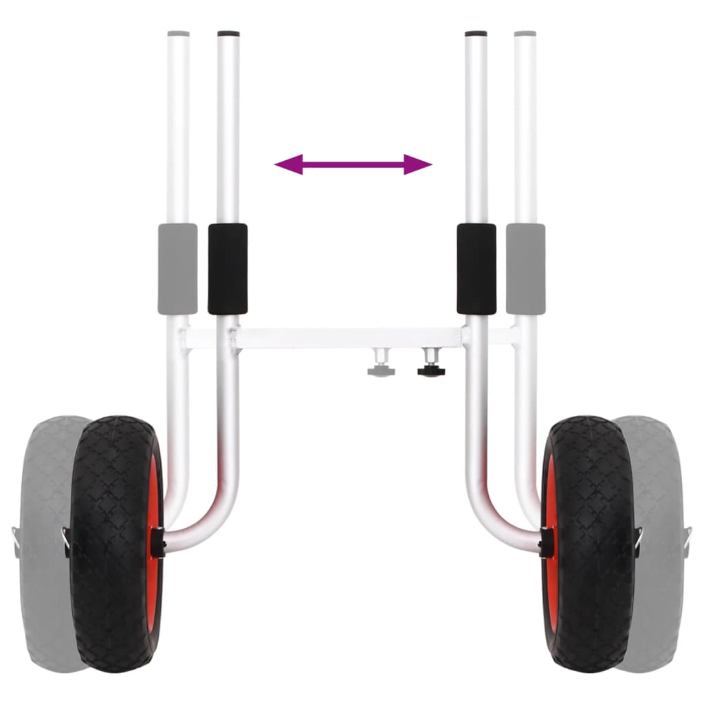 Kajak-Trolley 90 kg Aluminium