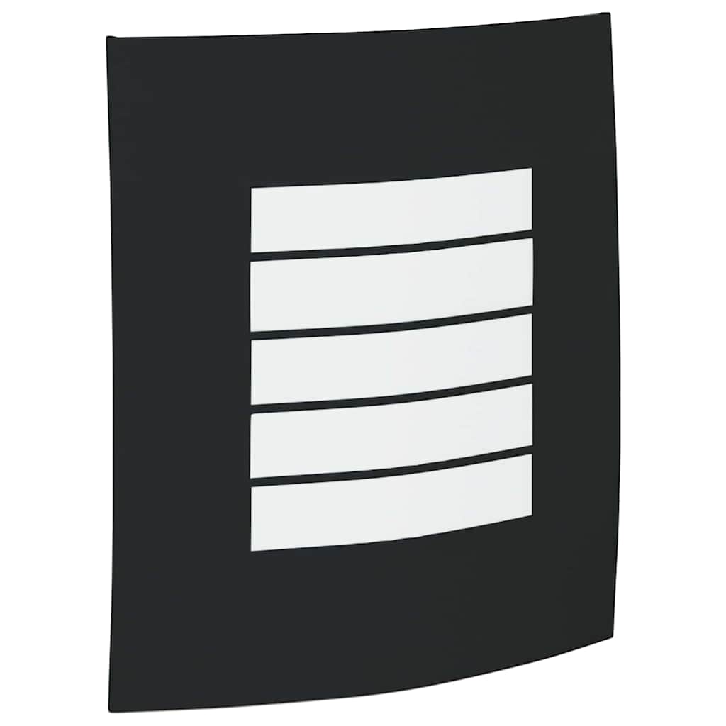 Außenwandleuchte 2 pcs Schwarz 23.5 x 10.5 x 26 cm Edelstahl