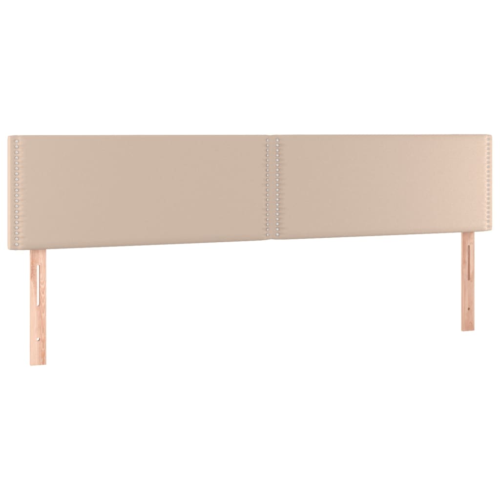 Bettgestell ohne Matratze Cappuccino-Braun 120x190cm Kunstleder