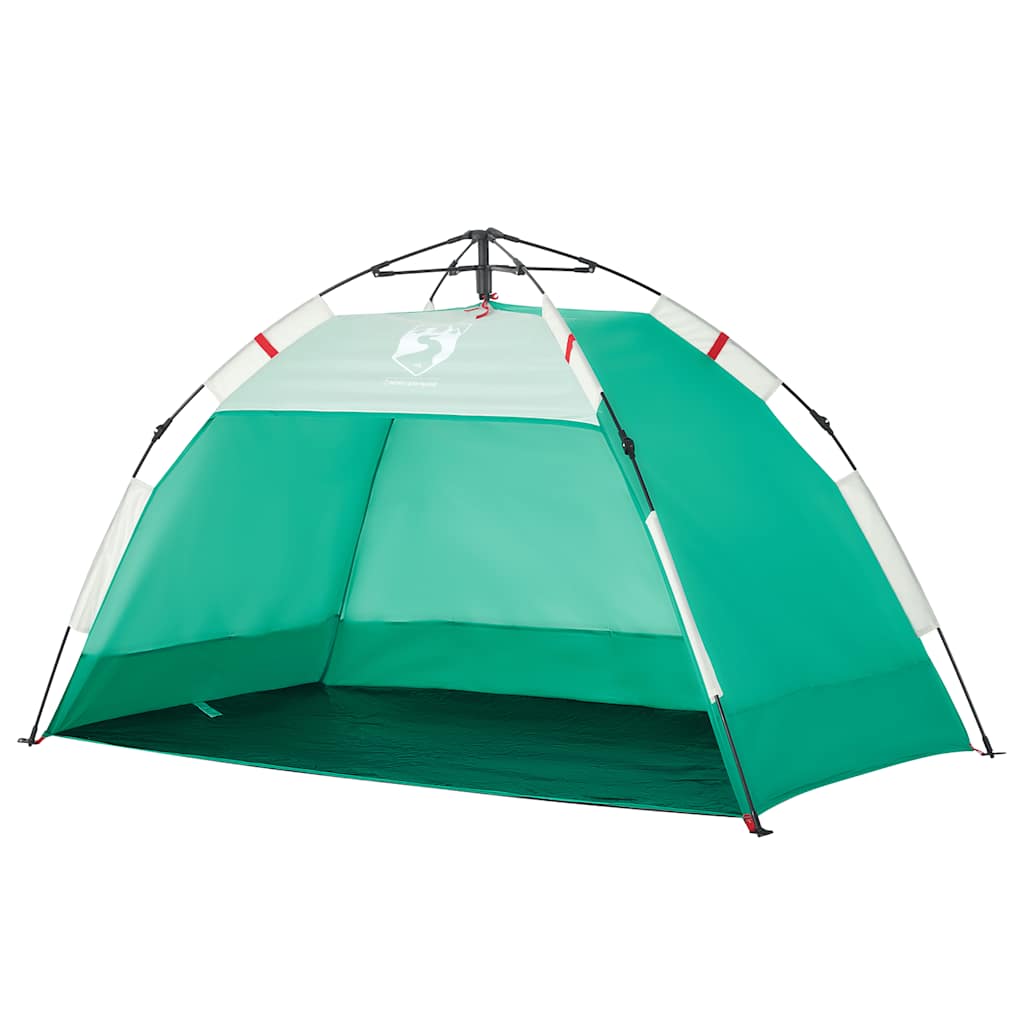 Beach Tent 2 Persons Sea Green Quick Release Waterproof