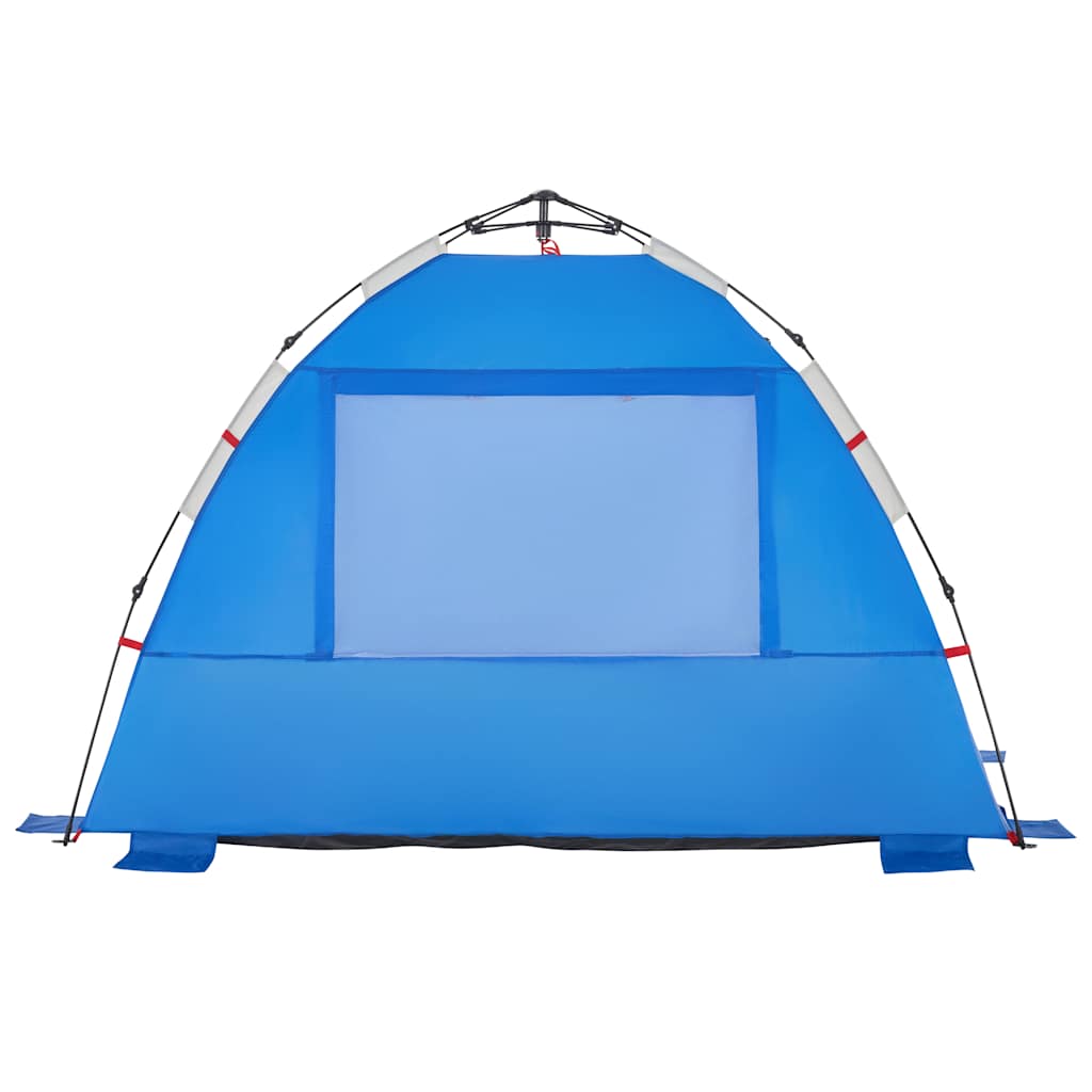Beach Tent 2 Persons Azure Blue Quick Release Waterproof