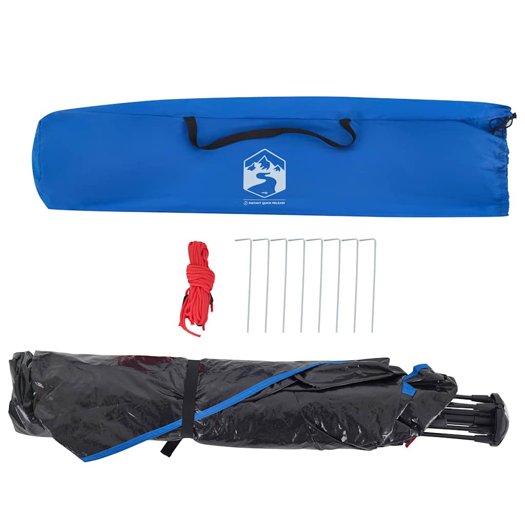 Beach Tent 2 Persons Azure Blue Quick Release Waterproof