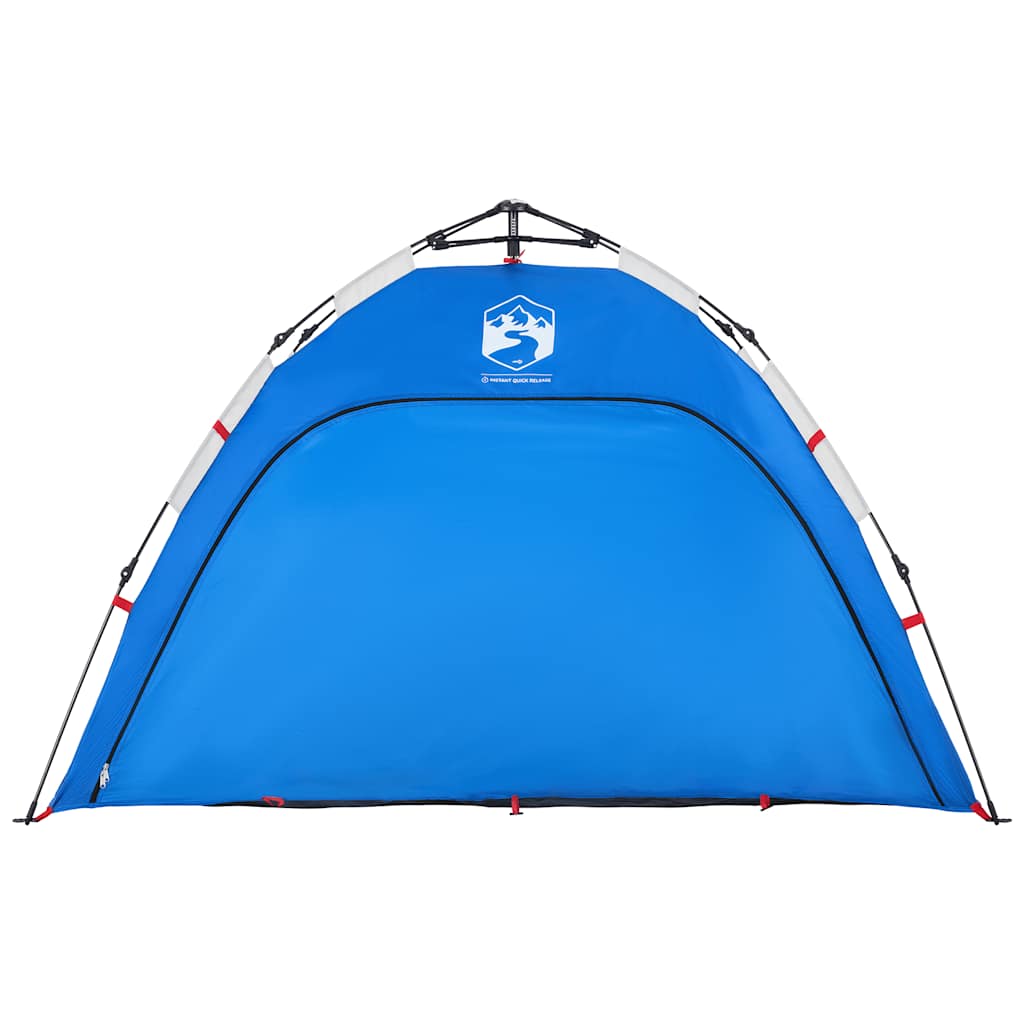 Strandzelt 2 Personen Azurblau Quick Release Wasserdicht