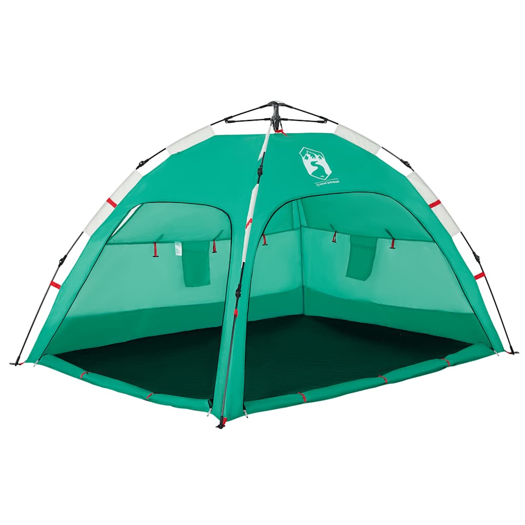 Beach Tent 2 Persons Sea Green Quick Release Waterproof